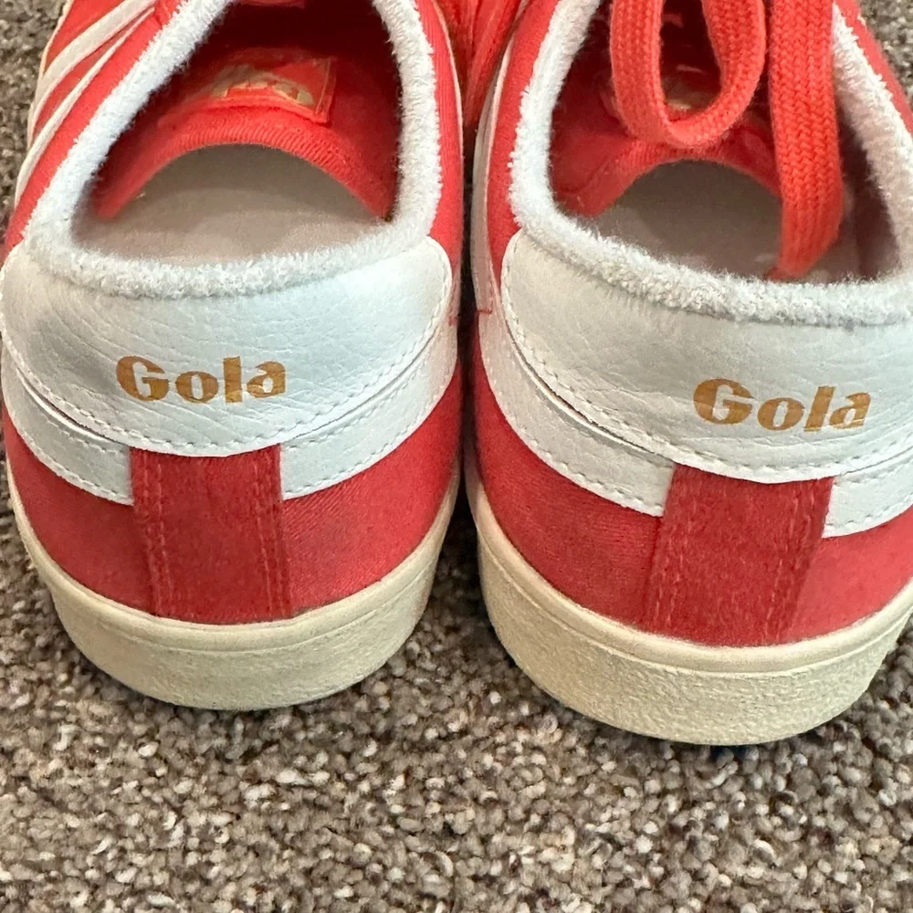 Gola Women’s Tennis Mark Cox Sneakers Coral Red/Off White